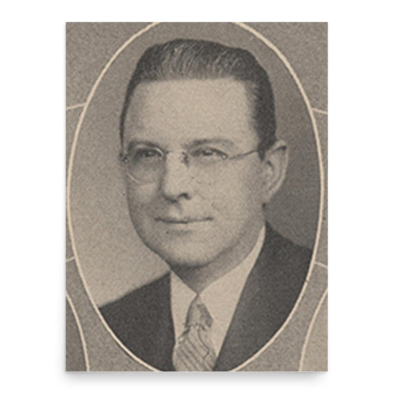 Edward Joseph Gardner poster print, in size 18x24 inches.