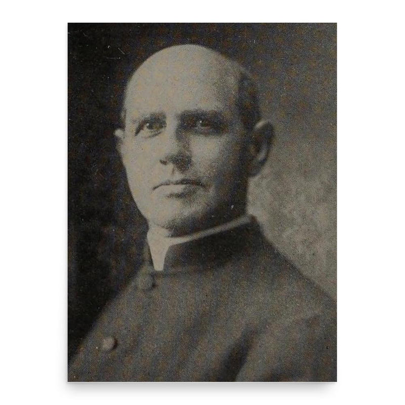 Edward Joseph Hanna poster print, in size 18x24 inches.