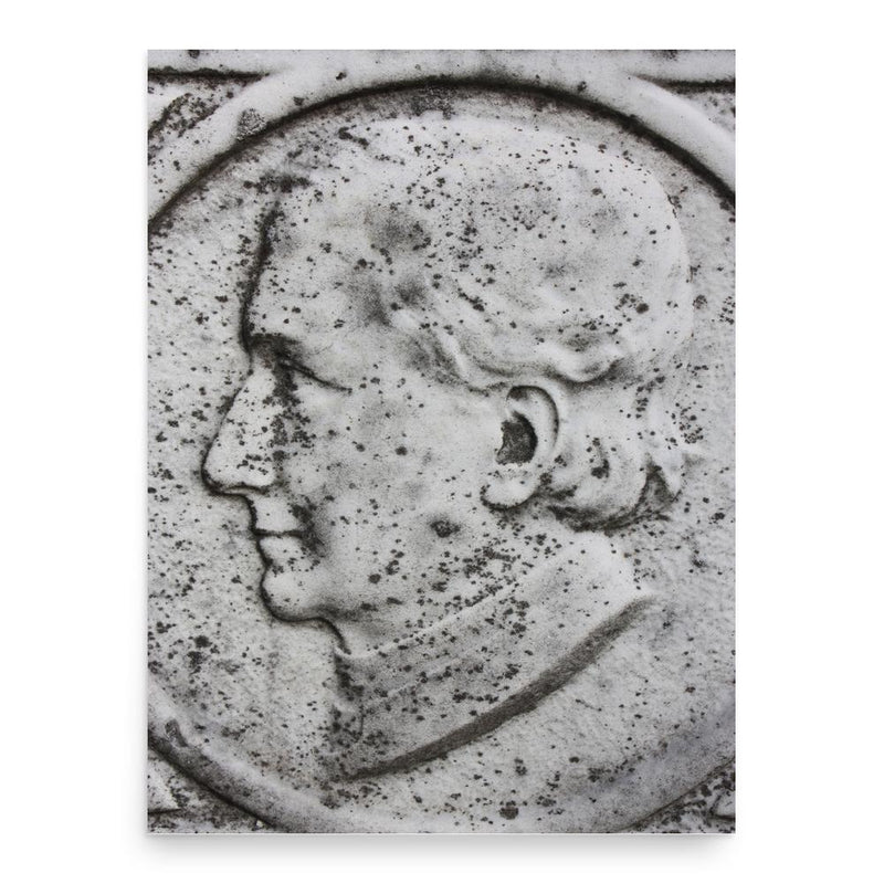 Edward Joseph Hannan poster print, in size 18x24 inches.