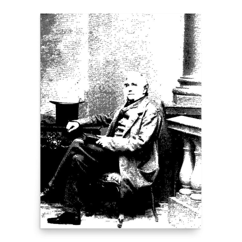 Edward Joshua Cooper poster print, in size 18x24 inches.