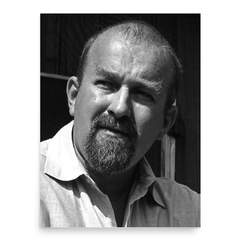 Edward Kienholz poster print, in size 18x24 inches.