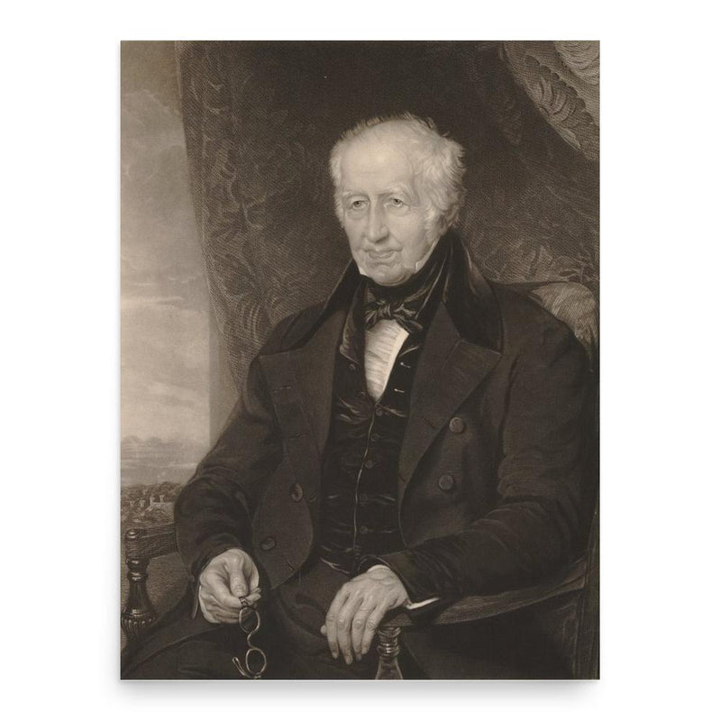 Edward King Fordham poster print, in size 18x24 inches.