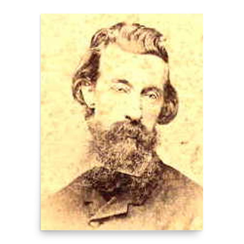 Edward La Trobe Bateman poster print, in size 18x24 inches.