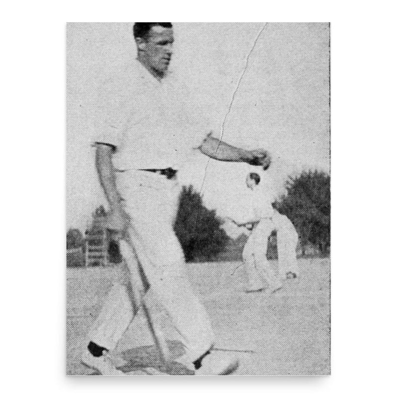 Edward Larned poster print, in size 18x24 inches.