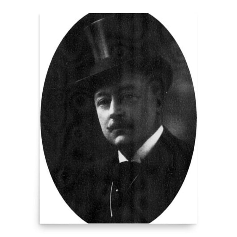 Edward Laurillard poster print, in size 18x24 inches.