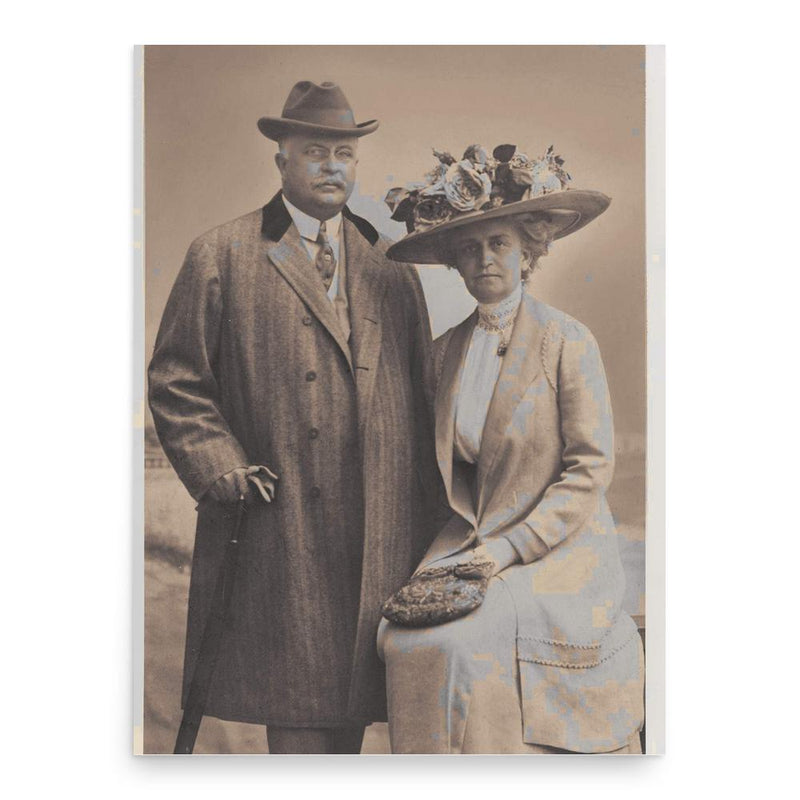 Edward Libbey poster print, in size 18x24 inches.