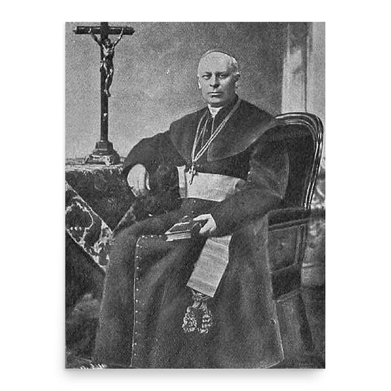 Edward Likowski poster print, in size 18x24 inches.