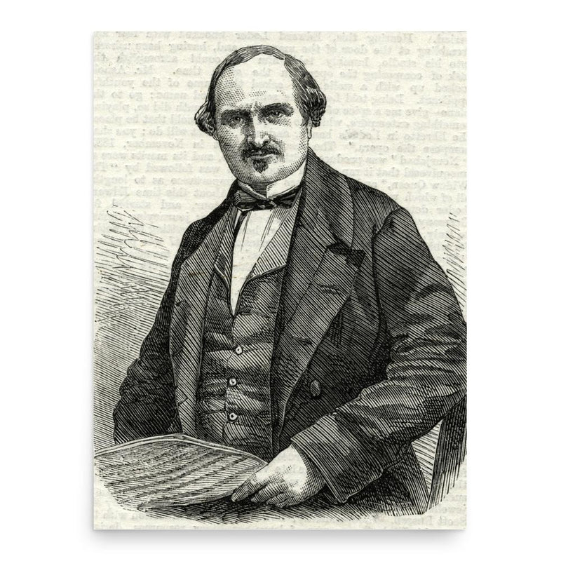 Edward Loder poster print, in size 18x24 inches.