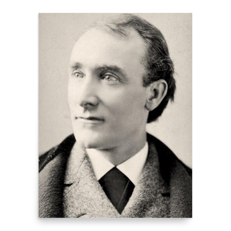 Edward Loomis Davenport poster print, in size 18x24 inches.