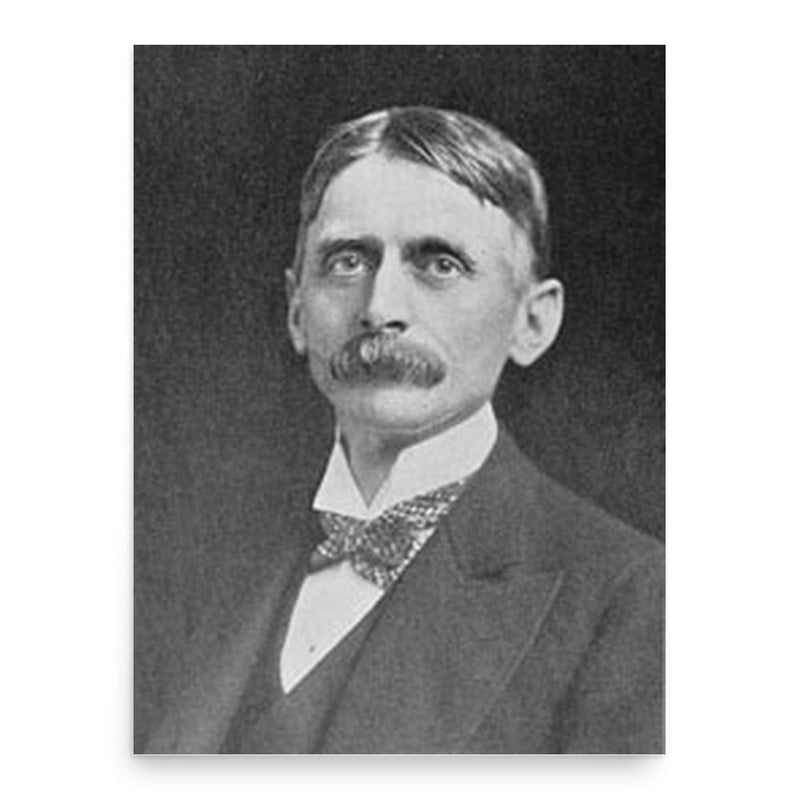 Edward Manning Bigelow poster print, in size 18x24 inches.