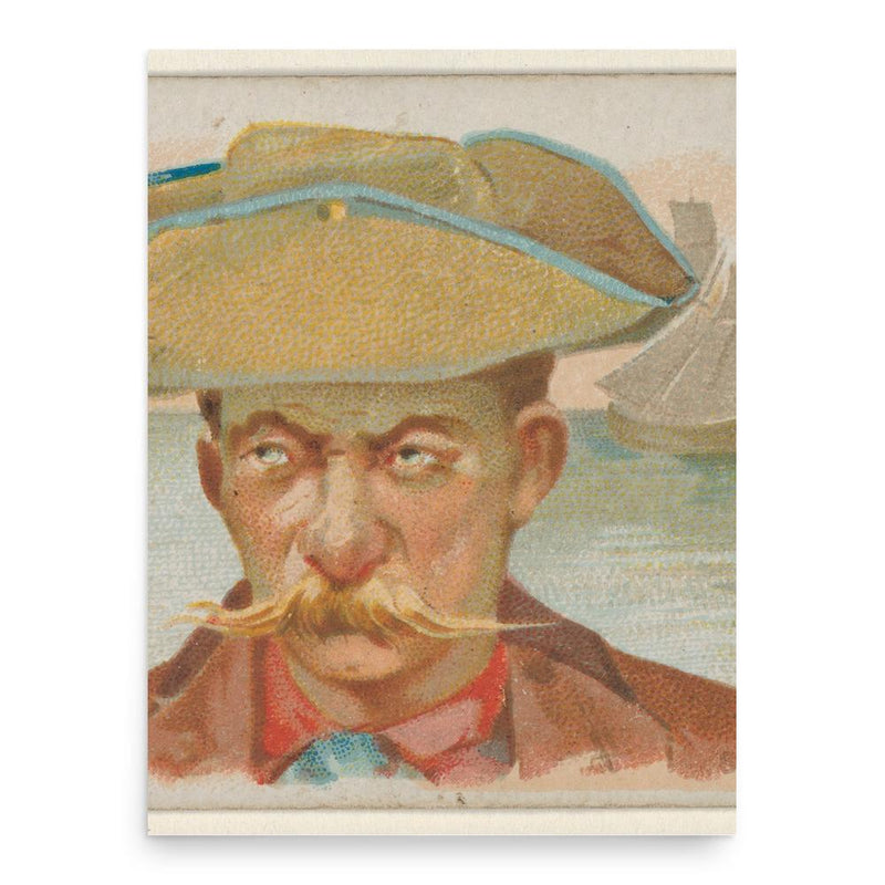 Edward Mansvelt poster print, in size 18x24 inches.