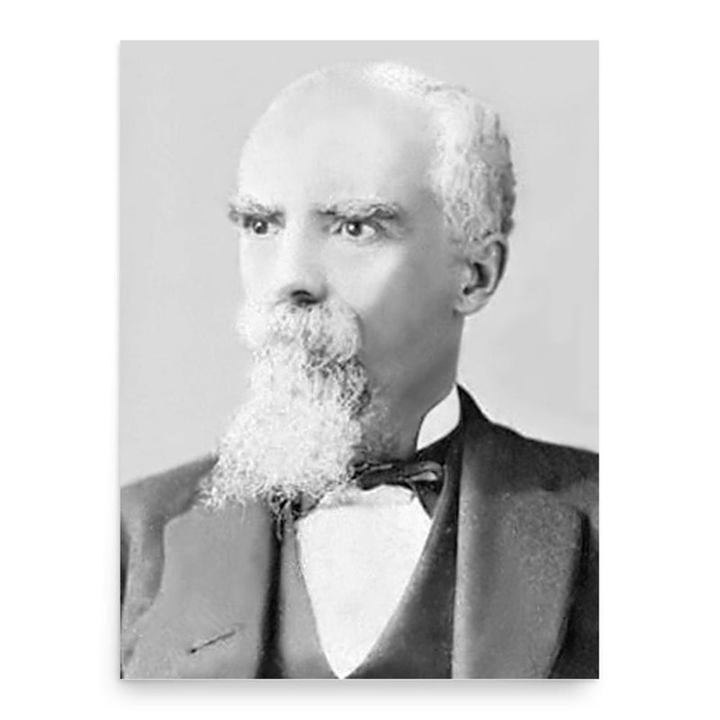 Edward McKendree Bounds poster print, in size 18x24 inches.