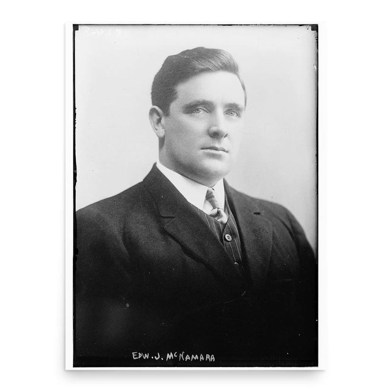 Edward McNamara poster print, in size 18x24 inches.