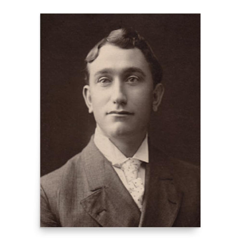 Edward Meeker poster print, in size 18x24 inches.