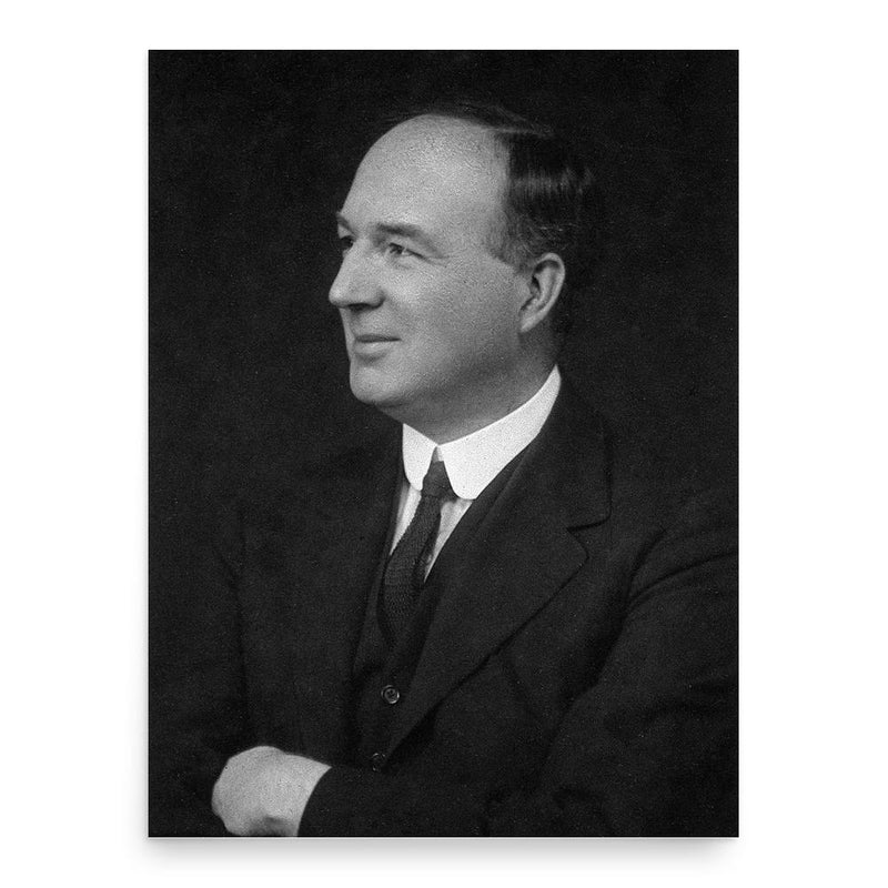 Edward Mellanby poster print, in size 18x24 inches.