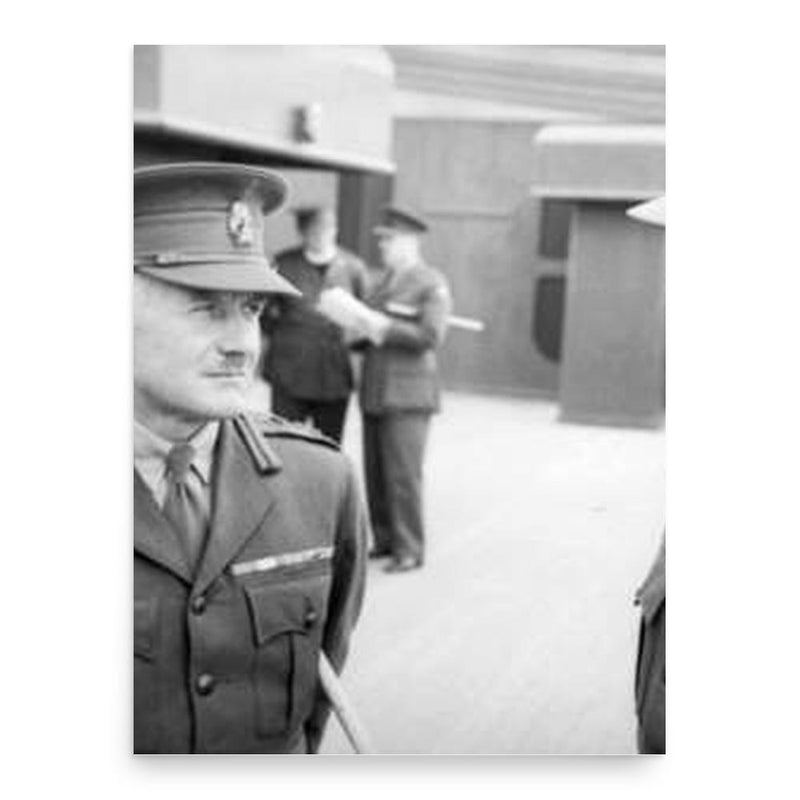 Edward Milford poster print, in size 18x24 inches.