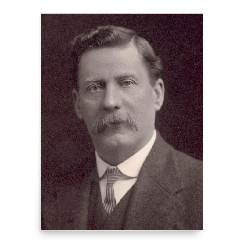 Edward Millen poster print, in size 18x24 inches.