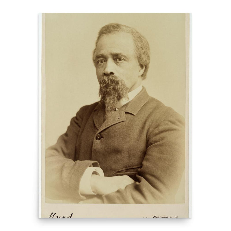 Edward Mitchell Bannister poster print, in size 18x24 inches.