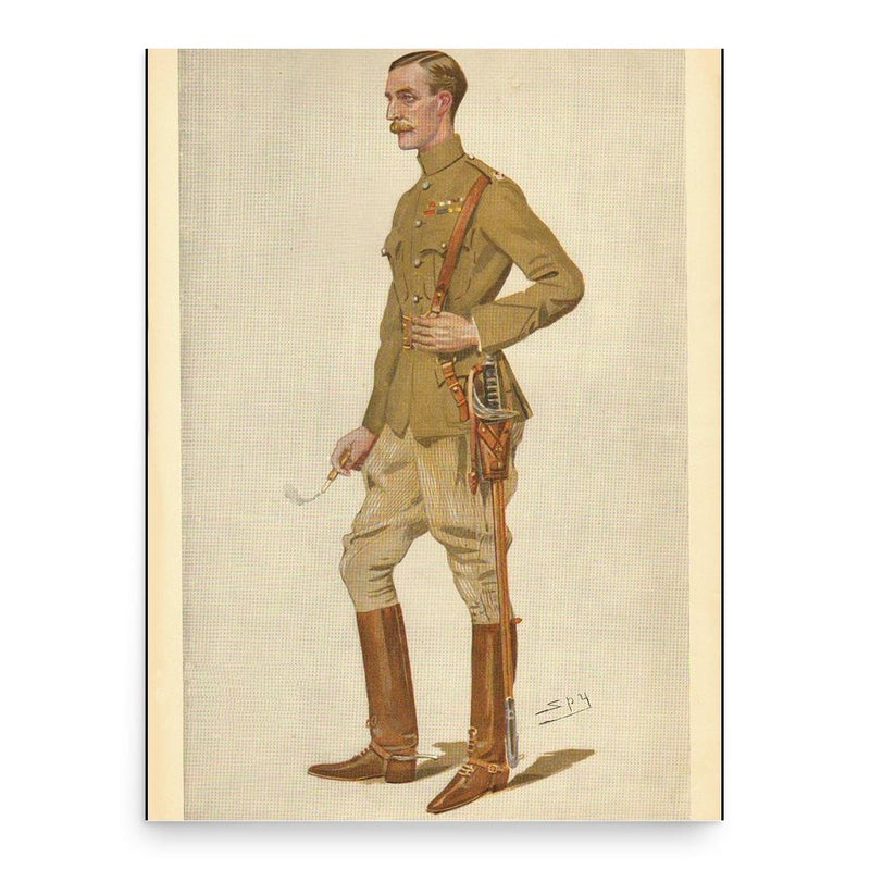 Edward Montagu-Stuart-Wortley poster print, in size 18x24 inches.