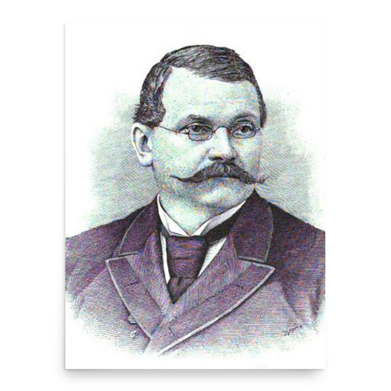 Edward Neufville Tailer poster print, in size 18x24 inches.