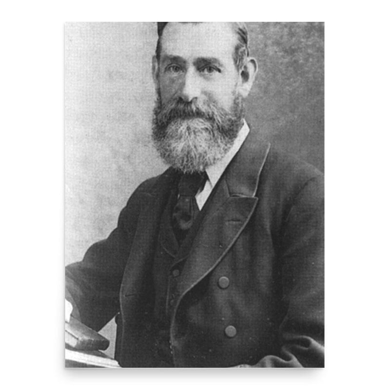 Edward Newton poster print, in size 18x24 inches.