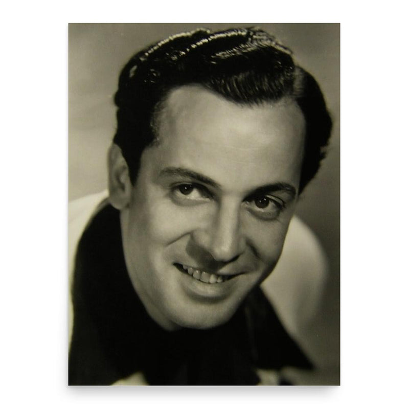 Edward Norris poster print, in size 18x24 inches.