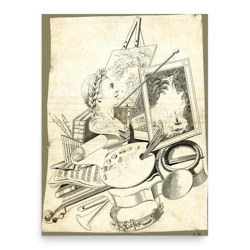 Edward Orme poster print, in size 18x24 inches.