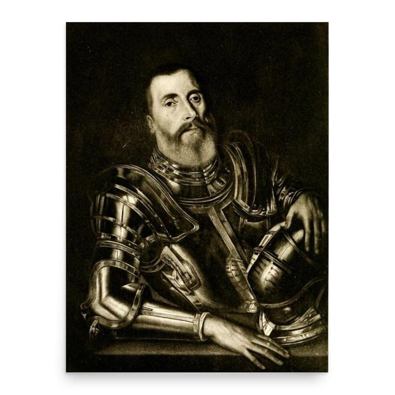 Edward Osborne poster print, in size 18x24 inches.