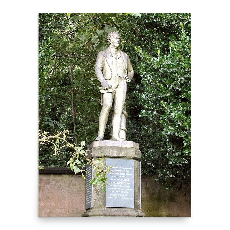 Edward Parker Charlesworth poster print, in size 18x24 inches.