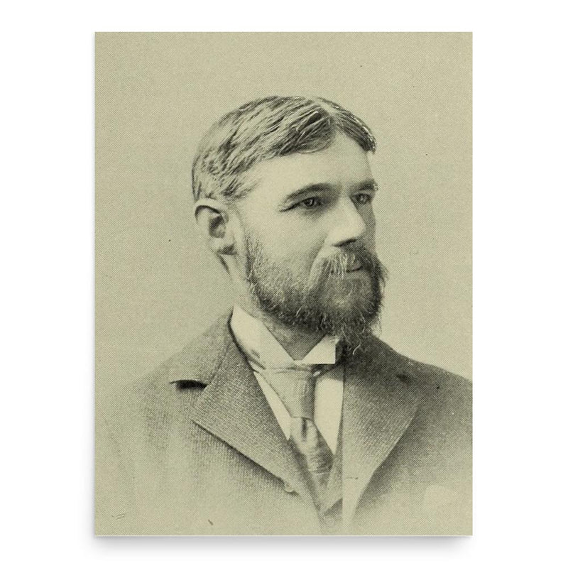 Edward Parmelee Morris poster print, in size 18x24 inches.