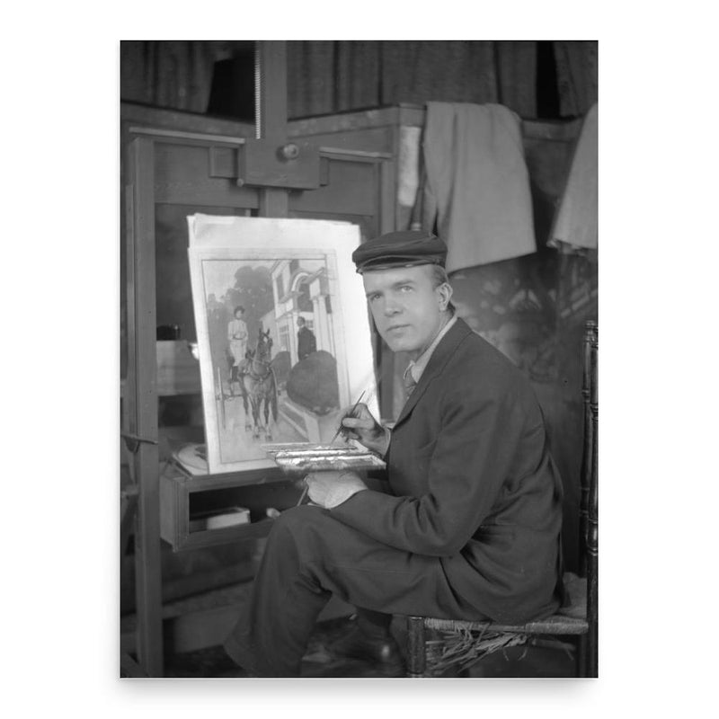 Edward Penfield poster print, in size 18x24 inches.