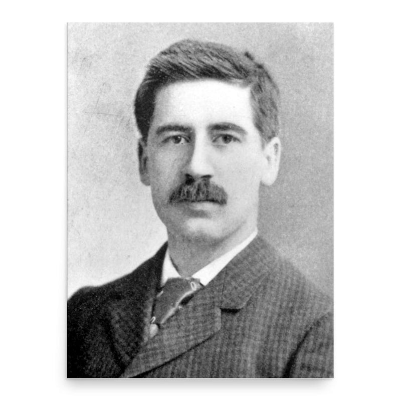 Edward Potts Cheyney poster print, in size 18x24 inches.