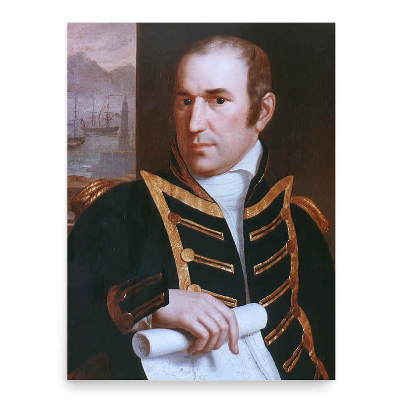 Edward Preble poster print, in size 18x24 inches.