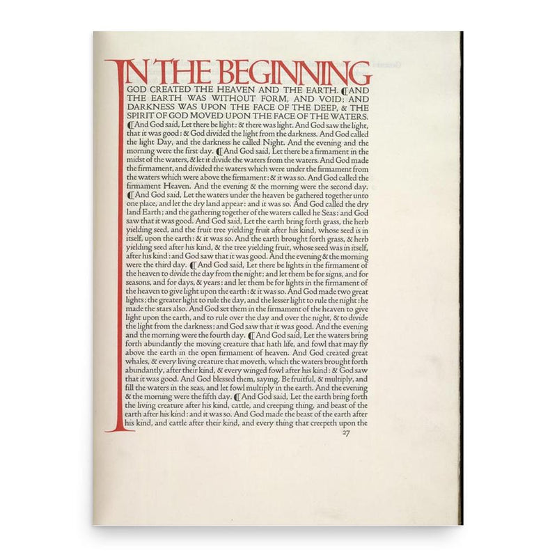 Edward Prince poster print, in size 18x24 inches.