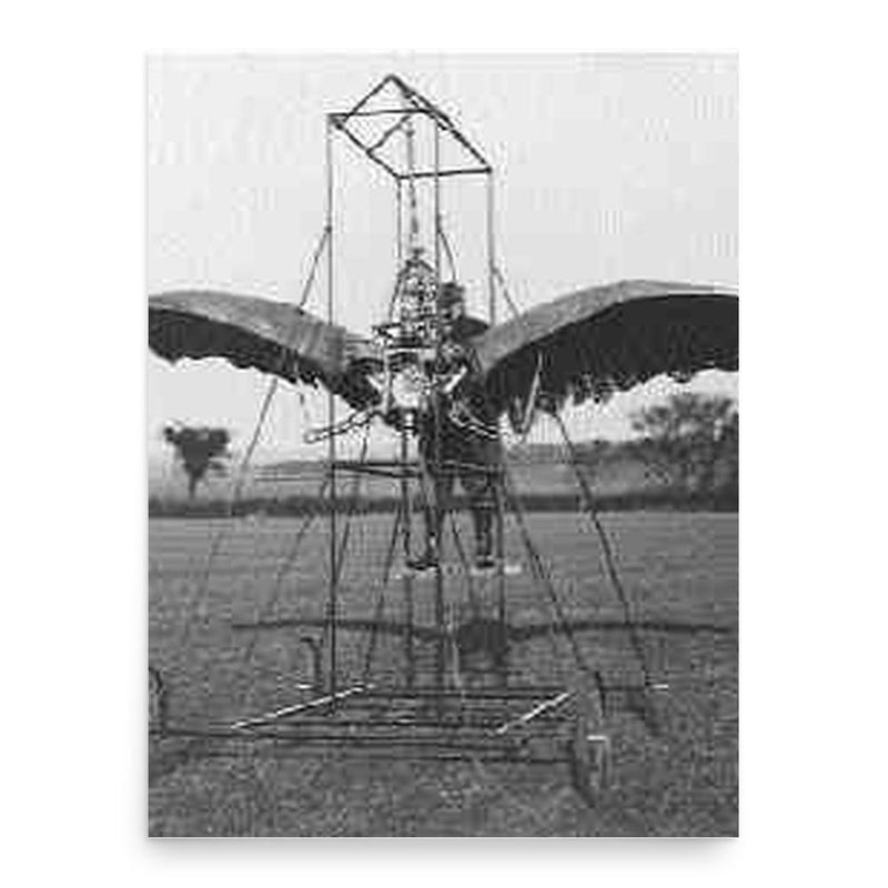 Edward Purkis Frost poster print, in size 18x24 inches.