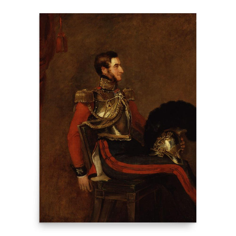 Edward Pyndar Lygon poster print, in size 18x24 inches.