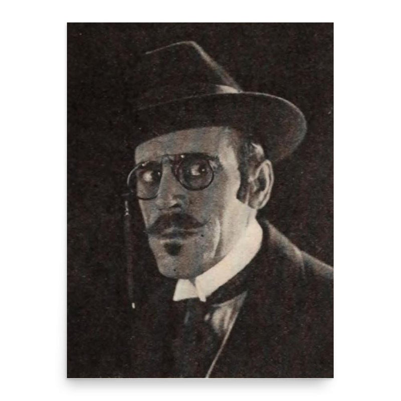 Edward Roseman poster print, in size 18x24 inches.