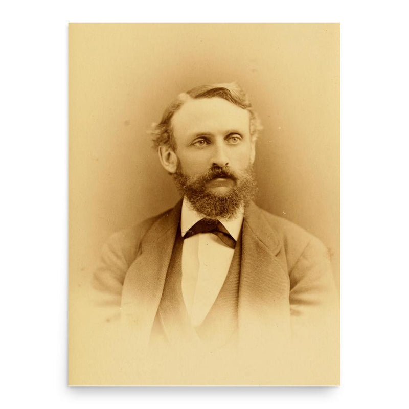 Edward Rowland Sill poster print, in size 18x24 inches.