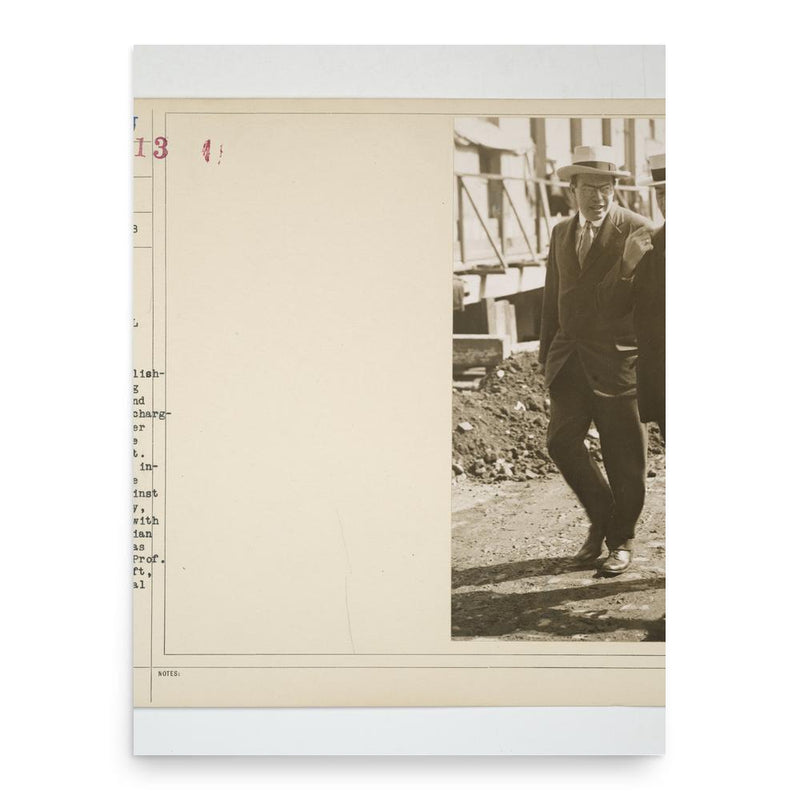 Edward Rumely poster print, in size 18x24 inches.