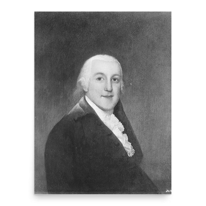 Edward Rutledge poster print, in size 18x24 inches.