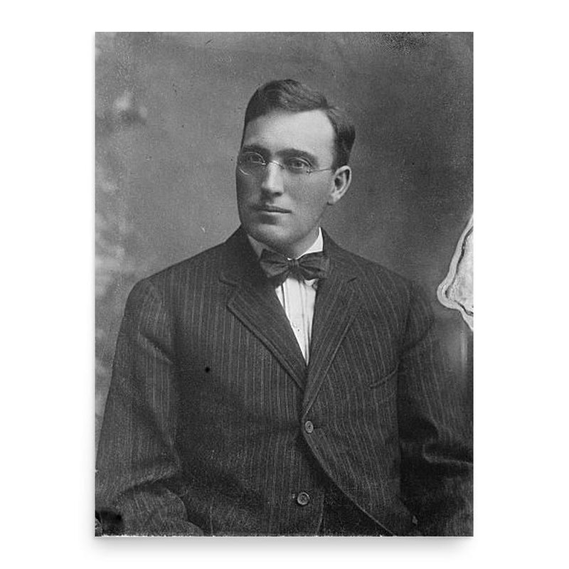 Edward Schoeneck poster print, in size 18x24 inches.