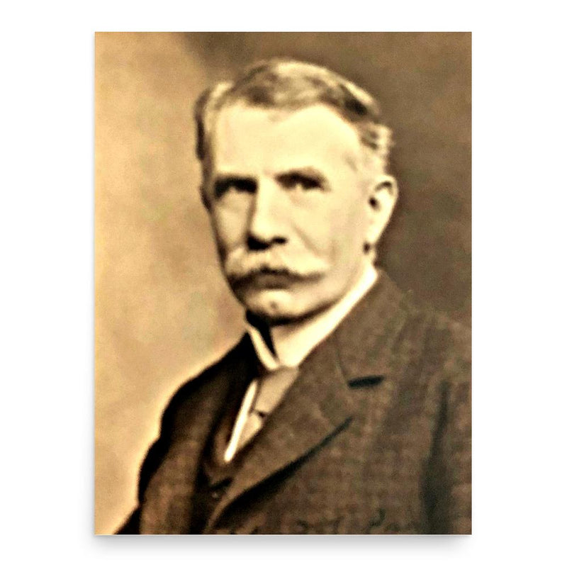 Edward Schroeder Prior poster print, in size 18x24 inches.