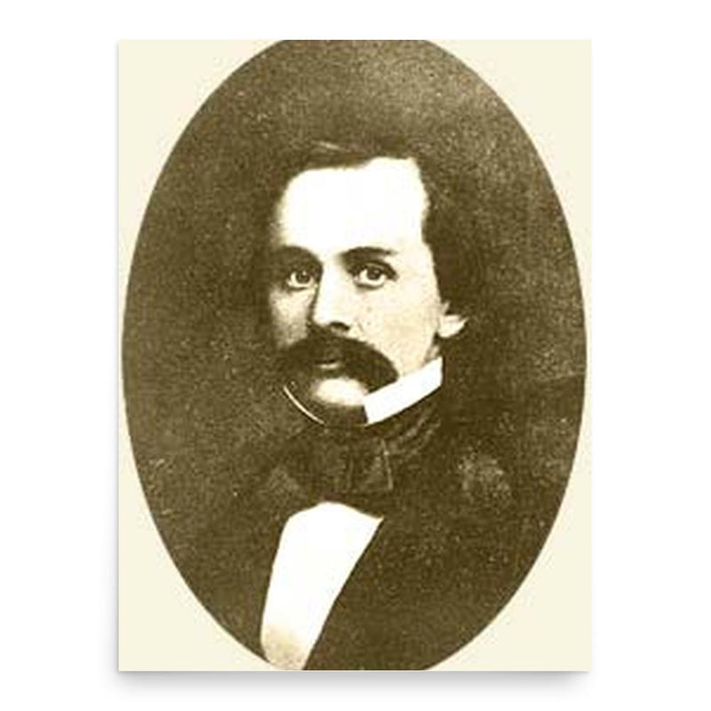 Edward Steptoe poster print, in size 18x24 inches.