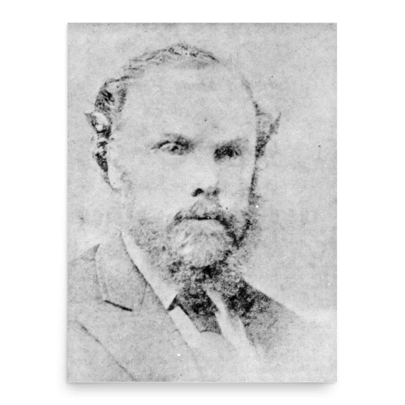 Edward Stone Parker poster print, in size 18x24 inches.