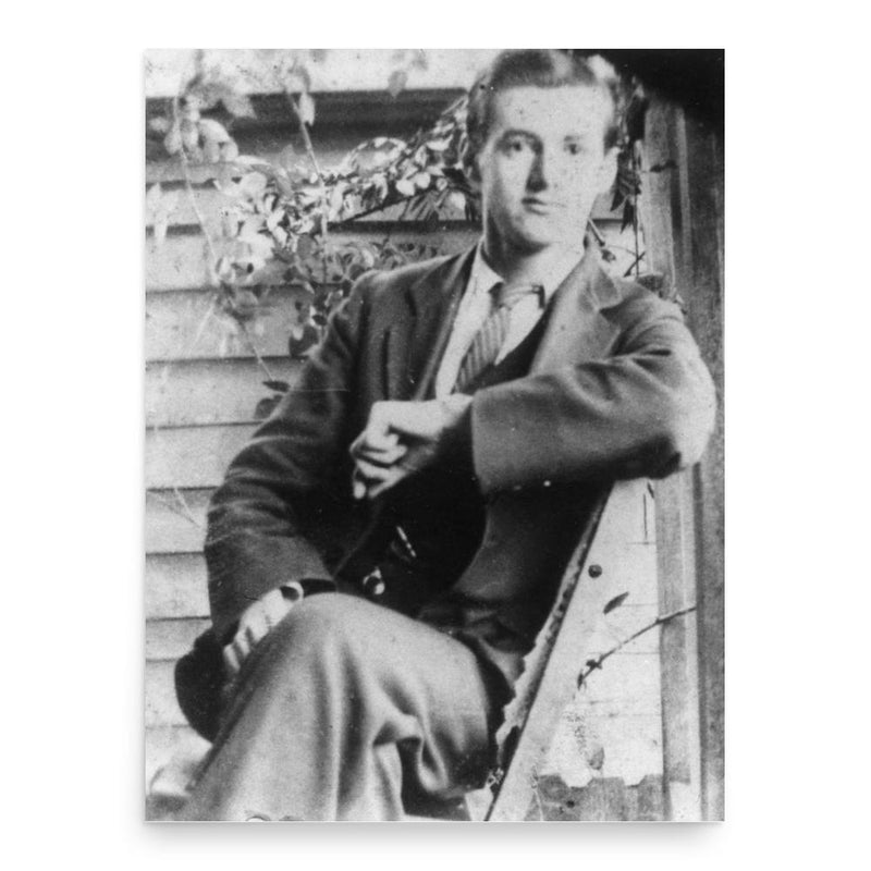 Edward Swain poster print, in size 18x24 inches.