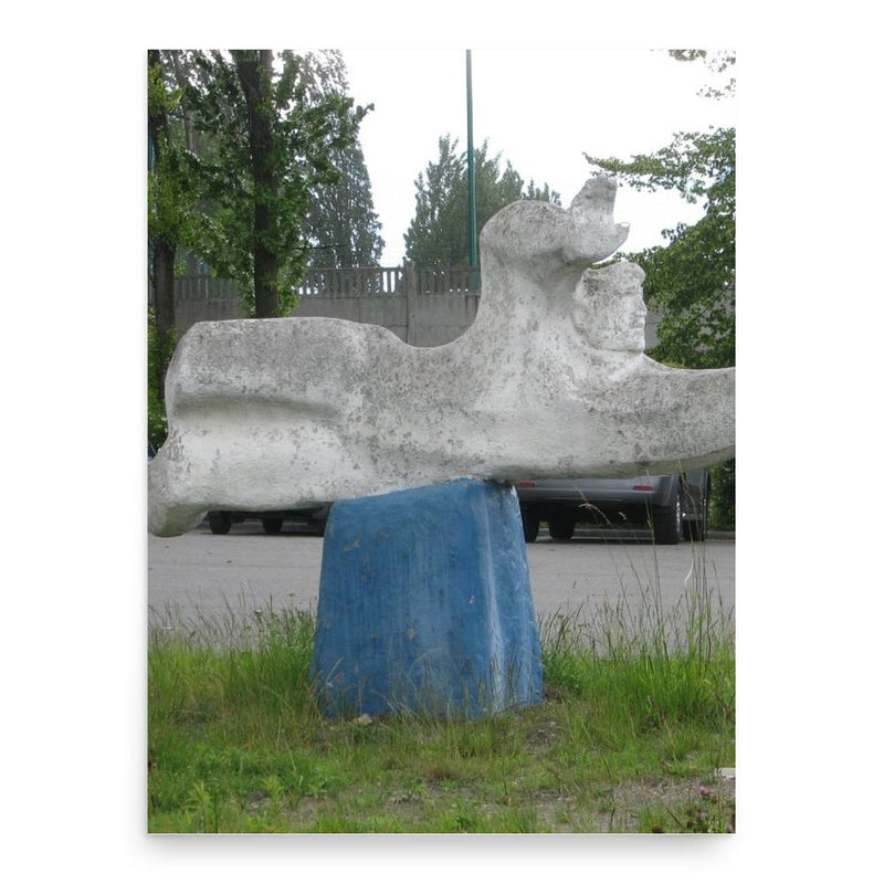 Edward Szymkowiak poster print, in size 18x24 inches.