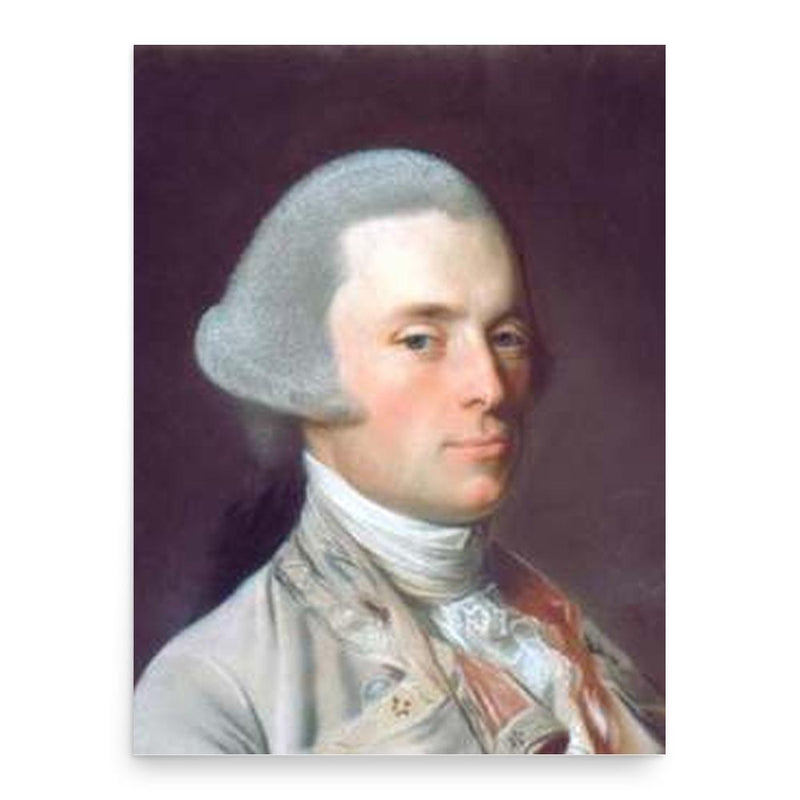 Edward Telfair poster print, in size 18x24 inches.