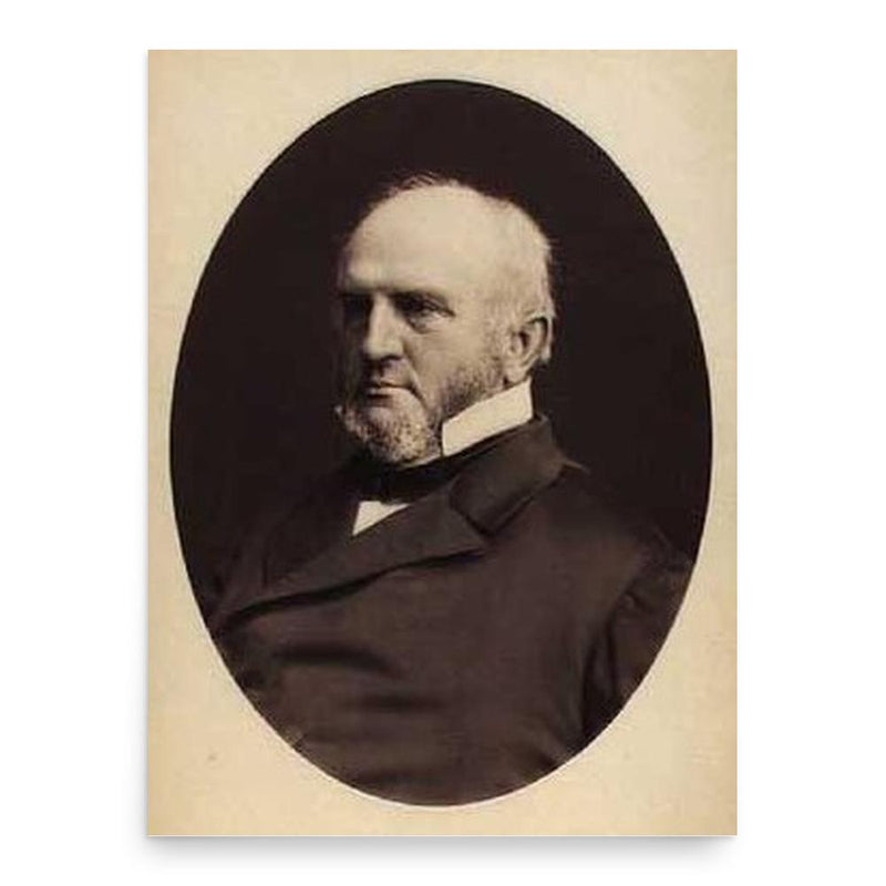 Edward Tesdorpf poster print, in size 18x24 inches.