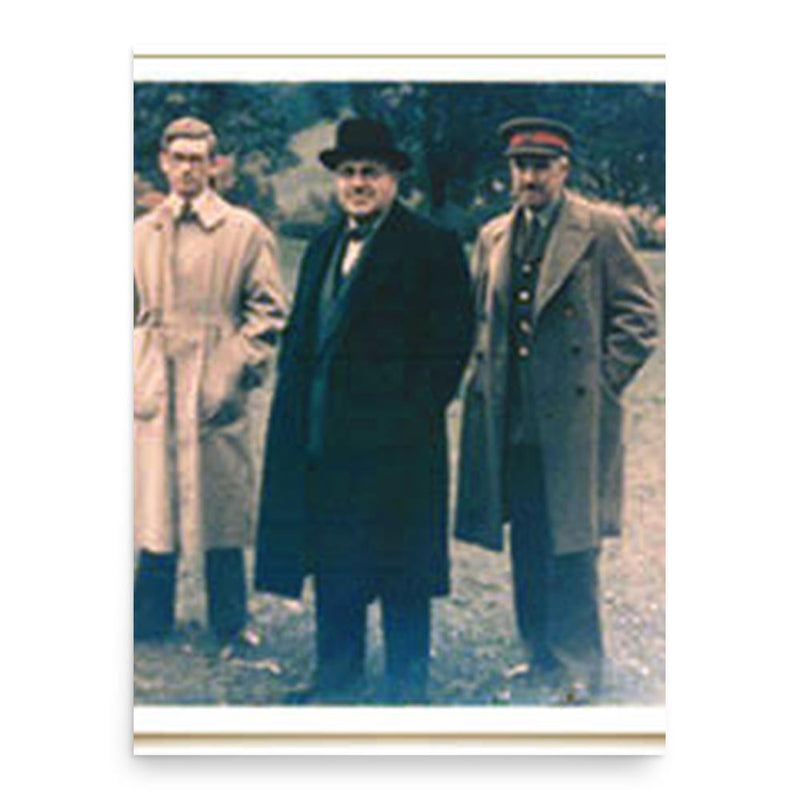 Edward Travis poster print, in size 18x24 inches.