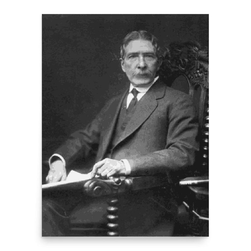 Edward Tregear poster print, in size 18x24 inches.